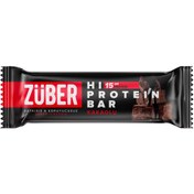 Resim ZÜBER Kakaolu Yüksek Protein Bar 45g 