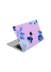 Resim Apple Uyumlu MacBook Pro Kılıf 13 İnç M1 Yapıştırma Sticker Koruyucu Kaplama Laptop A2338 İle Flower03 Açık Lila 