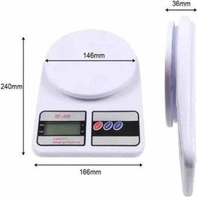 Resim Maxdora Mutfak Tartısı Dijital Göstergeli Hassas Tartı 10 kg Kapasiteli - MX002U-7JGEE7 