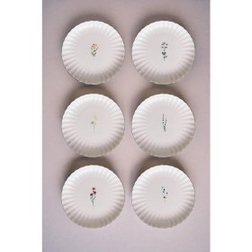 Resim Storemax Porselen Tiny 6 Parça 21 cm Pasta Takımı 