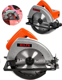 Resim Hilta Power ALMAN 4800 w Bakır Sargılı Çift Dişli Ahşap Sunta Kesme Daire Testere Makinesi Tam Prof 