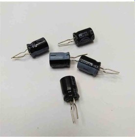 Resim 220mf 25v 8x11 Elko Kondansatör 100 Adet 