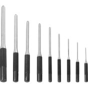 Resim VintageVo 9 Parçalı Kurulum Zımba Yuvarlak Yumruk Parçaları Rulo Pimi Yumruk Set Aracı Cıvata (Yurt Dışından) 