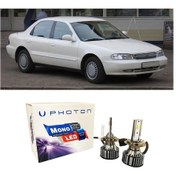 Resim Kia Clarus Led Xenon Uzun + Kısa Far Ampulü H4 Mono Yeni Seri Beyaz 