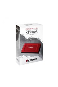 Resim Kingston 1TB XS1000 SXS1000R-1000G Kırmızı USB Type-C 3.2 Gen 2 Taşınabilir SSD 