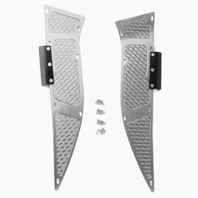 Resim GOGOPREMİUM YAMAHA AEROX 155 UYUMLU AYAK BASAMAK PASPAS GÜMÜŞ 