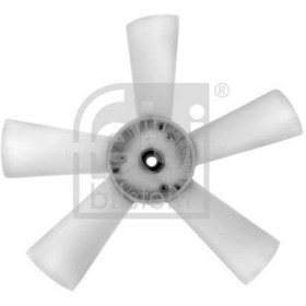 Resim RADYATOR FANI 5 KANAT. BEYAZ 190 W201 86-93 FEBI 17851 
