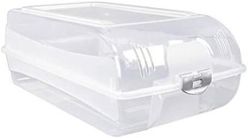 Resim DecoBella 50817 Bay Ayakkabı Koruma Kutusu, Şeffaf, 37.5 x 21 x 13.5 cm 