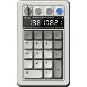 Resim Hype Store 8BitDo Retro 18 Mechanical Numpad, Supports Calculator Mode, Bluetooth/2.4G/Wired Numpad for Windows 