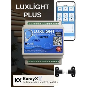 Resim Kuray Soft Luxlight Plus Akıllı Merdiven Aydınlatma - Sensörlü & Mobil Uygulama Kontrollü (2-18 Basamak) 