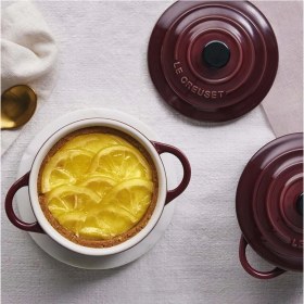 Resim Mini Seramik Güveç Tenceresi, 10CM, Şık ve Dayanıklı Sunum, 1 Parça 