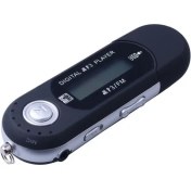 Resim Ganbao Siyah Mini USB 4 GB Mp3 Müzik Çalar Dijital LCD Ekran Desteği 32G Tf Kart Fm Radyo Fm Fonksiyonlu Taşınabilir Mp3 Çalar (Yurt Dışından) 