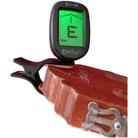 Resim Ev-18 Tuner Akort Aleti Siyah 