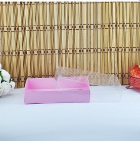 Resim Asetat Kapaklı Karton Kutu 15X12X3 50 Adet Pembe N11.9115 