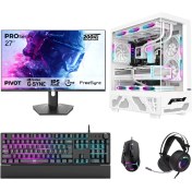 Resim Dragos DRX7749 R5-7600 32 GB 1 TB Nvme SSD 16 GB RTX5060Tİ 27" Free Dos Masaüstü Oyuncu Bilgisayarı 