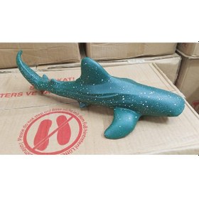 Resim Plastik Oyuncak Büyük Boy Hayvan Balina Köpekbalığı Whale Shark 23 Cm 