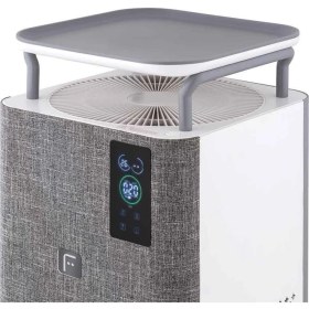 Resim Fakir Gri Hava Temizleyici - Hepa 13 ve Aktif Karbon Filtre, Uv-C Lamba, Iyonizer, Wi-Fi Mobil Uygulama Kontrolü, Akıllı Hava Kalite Sensörü, Otomatik Mod, 4 Katmanlı Filtreleme ve Sessiz Çalışma 