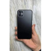 Resim Miscase Apple iPhone 13 Mat Cam Elektro Kamera Korumalı Kılıf Siyah 