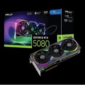 Resim PNY RTX5080 16GB EPIC-X RGB VCG508016TFXXPB1-O GDDR7 256bit HDMI DP PCIe 5.0 