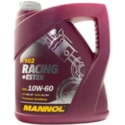 Resim Mannol Racing Ester 10W- 60 Tam Sentetik Motor Yağı 4 L 