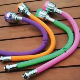 Resim No 35 Moda Renkli Oynar Başlıklı Silikonlu Musluk Başlığı Kubar Su Tasarruflu Musluk Başlığı 