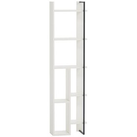 Resim Lagomood Simge Köşe Kitaplık Beyaz 