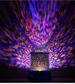 Resim Yıldız Yansımalı Star Master Gece Lambası & Mikail Meleği Kolye H Çok Renkli 