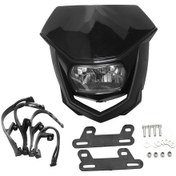 Resim Synodicmonth 12v Evrensel Motosiklet Motosiklet Halo Farı Far Lambası Motosiklet Farı Enduro Crf Xr Wrf Yzf Drz Klx Ym-004 