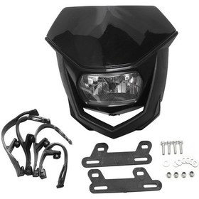 Resim Synodicmonth 12v Evrensel Motosiklet Motosiklet Halo Farı Far Lambası Motosiklet Farı Enduro Crf Xr Wrf Yzf Drz Klx Ym-004 