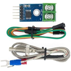 Resim K-Type Termokupl Sıcaklık Sensörü Max-6675 