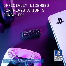 Resim Playstation 5 Ps5 Game Drive 2tb Sn850p Ps5 Ssd Hdd M.2 Gen4 Wd Black Ps5 Hard Disk Drive 