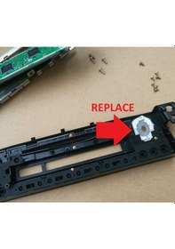 Resim Bmw E46 CD53 Radyo CD Player Ses Düğmesi Tamir Parçası 