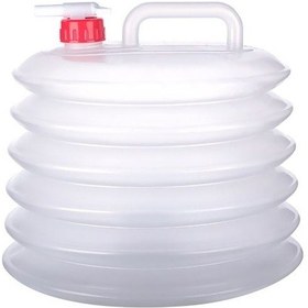 Resim Musluklu Katlanır Su Bidonu -su Kovası - Kamp Bidonu 10 Lt 4434 