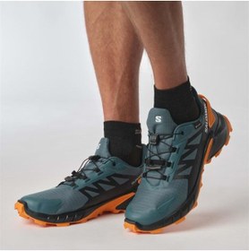 Resim Salomon Süpercross 4 Gtx Gore-Tex® L47119800 Outdoor Erkek Spor Ayakkabı MAVİ 