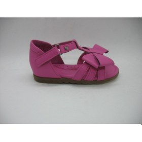 Resim Piarmoni 01224 Deri Ortopedik Fuşya Kurdelalı Sandalet 21-25 Fuşya 