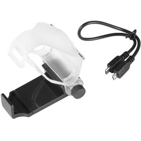 Resim Haoen Oyun Denetleyicisi Gamepad Tutucu Sabitleme Kıskacı Beşiği Uzatılabilir Cep Telefonu Kelepçesi İle Otg Kablosu Sony Playstation 4 Ps4 İçin 