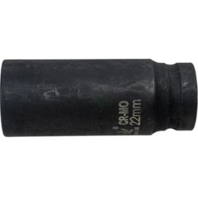Resim Titi 5551 1/2'' Altı Köşe Havalı Uzun Derin Lokma Anahtar 22 Mm 