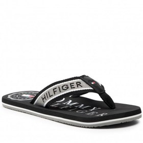 Resim Tommy Hilfiger Erkek Erkek Maritime Beach Sandal Parmak Arası Terlik Fm0fm03385 