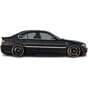 Resim Nova Krom Bmw 3 Serisi E46 Krom Yan Kapı Çıtası 6 Prç 1998-2005 
