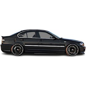 Resim Nova Krom Bmw 3 Serisi E46 Krom Yan Kapı Çıtası 6 Prç 1998-2005 