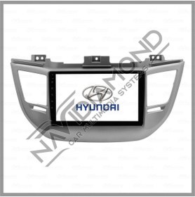 Resim NAVİDİAMOND ÖZER ELEKTRONİK HYUNDAİ TUCSON 2015-2018 GRİ 8 GB RAM 128 GB HAFIZA ANDROID MULTIMEDIA TEYP 