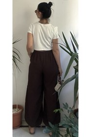Resim LaSorella Butik KADIN KAHVERENGİ ŞALVAR 
