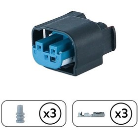 Resim Park Sensör Soketi Mavi 3 Pin Kablosuz 