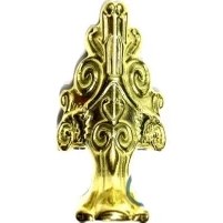 Resim Lükens Sandık Ayağı, Kutu Ayak 4 cm - Sarı, 50 Adet 