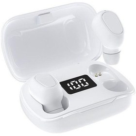 Resim Wealthglow Happy World Shopping L21 Pro Tws Bluetooth Kablosuz Kulaklıklar Su Geçirmez Stereo Kulak Içi Spor Kulaklıkları İphone Huawei Xiaomi Müzik Kulaklık Dılab8 
