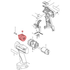 Resim Makita 6280D Mandren Ürün Kodu 763185-0 