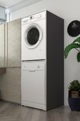 Resim Kenzlife Çamaşır-bulaşık Makinesi Dolabı Borya Byz 180*70*60 Banyo Kapaksız Arkalıksız 