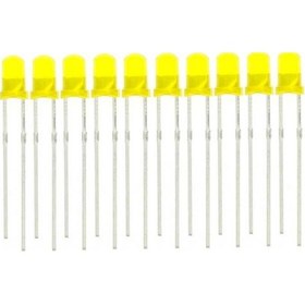 Resim Sarı Led - 3Mm - 10 Adet 