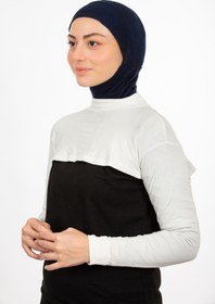 Resim Modamelita Tesettür boyunluklu kolluk bolero crop 