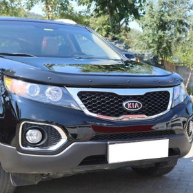 Resim Kia Sorento 2010 - 2014 4mm ABS Ön Kaput Koruma Rüzgarlığı 